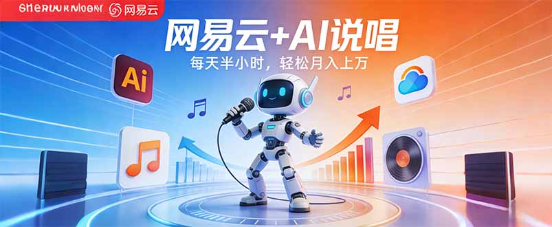 图片[1]-（17627期）网易云+AI说唱，每天半小时，轻松月入上万_生财有道创业项目网-生财有道
