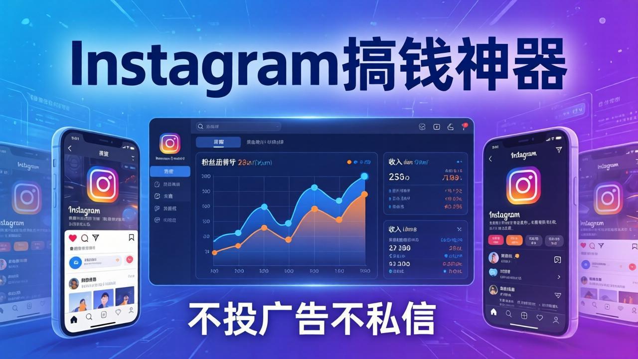 图片[1]-（17731期）Instagram搞钱神器：月涨6万粉+月入5万刀，不投广告不私信，靠算法+低价产品_生财有道创业项目网-生财有道