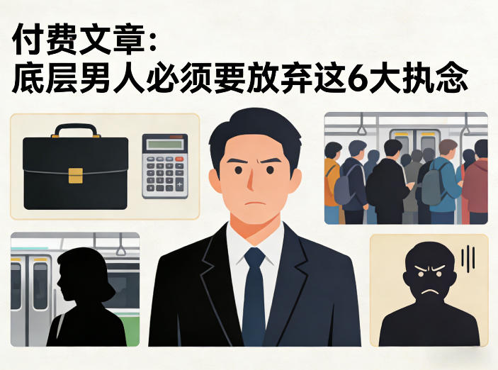 图片[1]-付费文章：底层男人必须要放弃这6大执念——生财有道创业项目网-生财有道