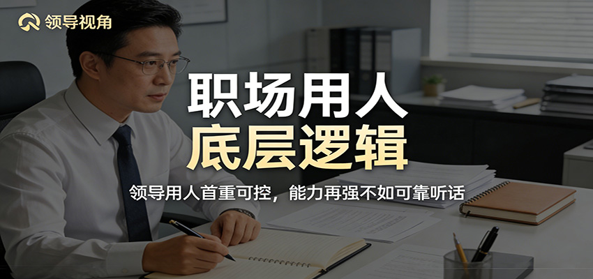 图片[1]-公众号付费文章：职场用人底层逻辑，领导用人首重可控，能力再强不如可靠听话_生财有道创业网-生财有道