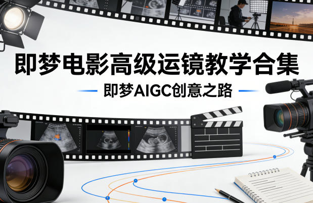 即梦电影高级运镜教学合集，即梦AIGC创意之路——生财有道创业项目网