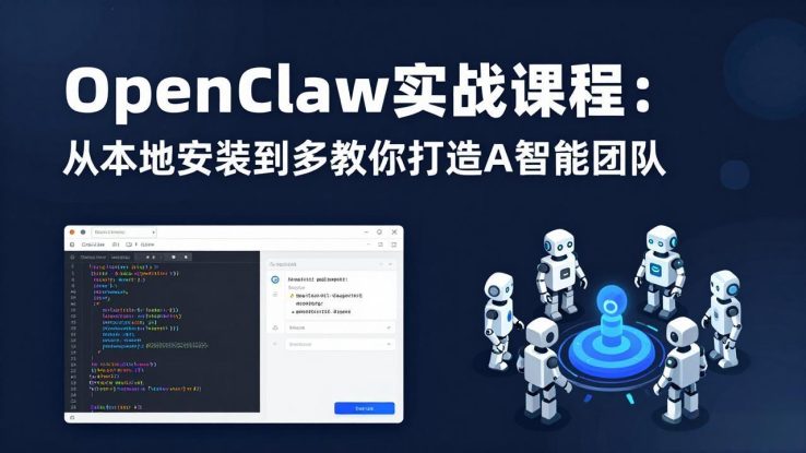 （17883期）OpenClaw实战课程：从本地安装到多Agent协同，手把手教你打造AI智能团队_生财有道创业项目网