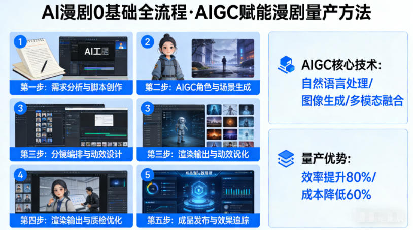 图片[1]-AI漫剧0基础全流程，快速掌握AIGC赋能的漫剧量产方法——生财有道创业项目网-生财有道