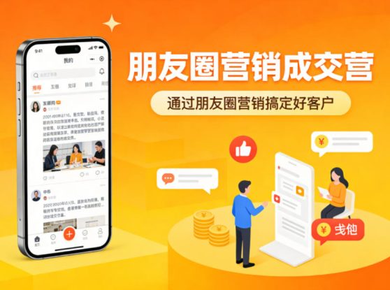 朋友圈营销成交营，通过朋友圈营销来搞定好客户——生财有道创业项目网