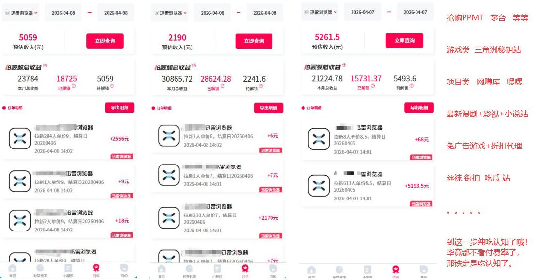 图片[2]-迅雷浏览器项目2.0_拆个大佬周1W的打法——生财有道创业项目网-生财有道