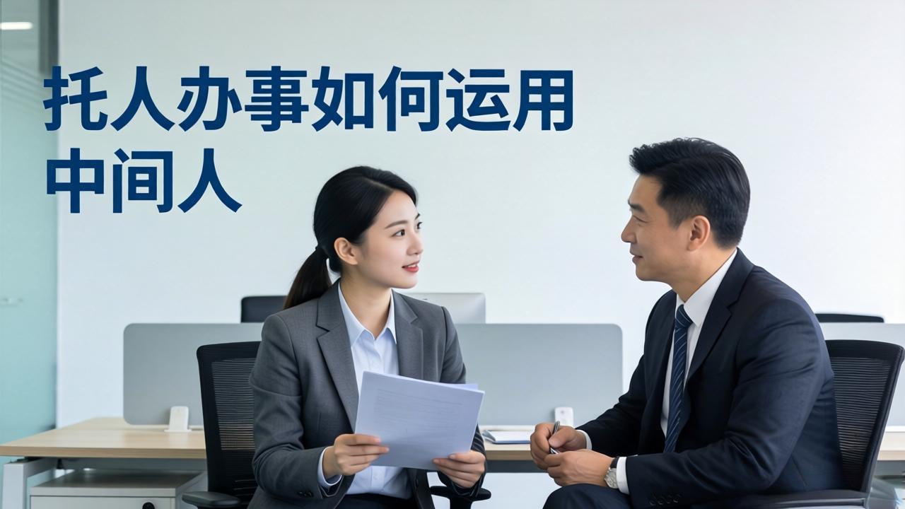图片[1]-（17938期）付费文章：托人办事如何运用中间人？_生财有道创业项目网-生财有道