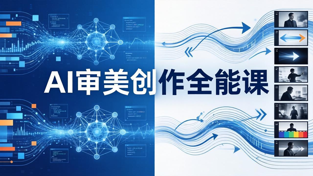 图片[1]-（17973期）AI审美创作全能课：MJ+Seedance+模型训练+影视分镜+编剧，一站式掌握AI艺术创作_生财有道创业项目网-生财有道
