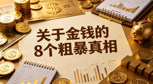 某公众号付费文章：关于金钱的8个粗暴真相——生财有道创业项目网