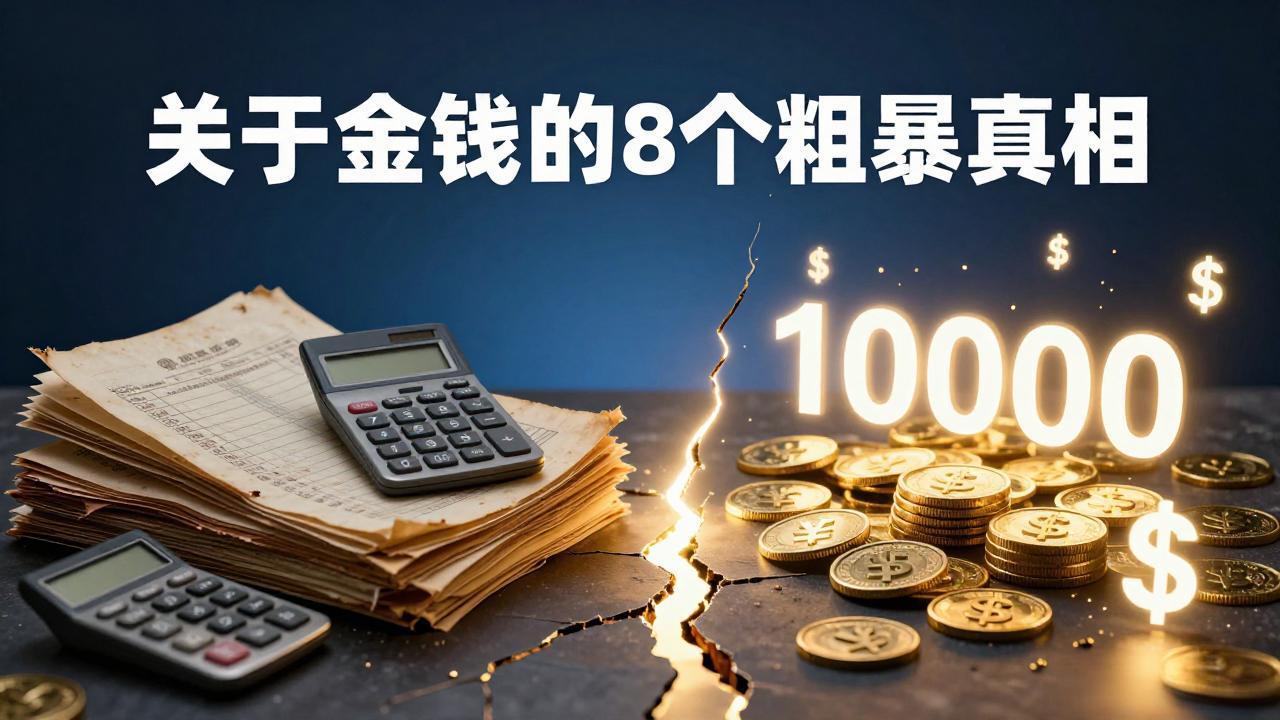 图片[1]-（18021期）付费文章：关于金钱的 8 个粗暴真相，彻底重塑你的赚钱思维与财富认知_生财有道创业项目网-生财有道