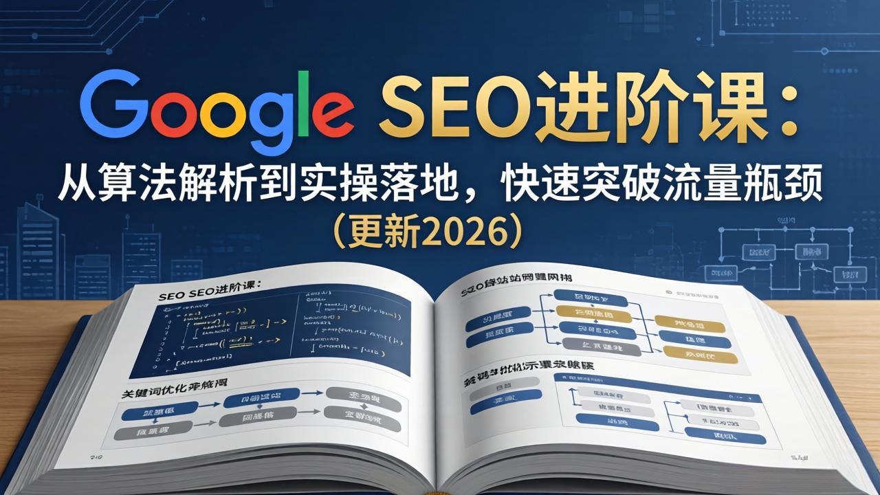 图片[1]-（18048期）Google SEO进阶课：从算法解析到实操落地，快速突破流量瓶颈（更新2026）_生财有道创业项目网-生财有道