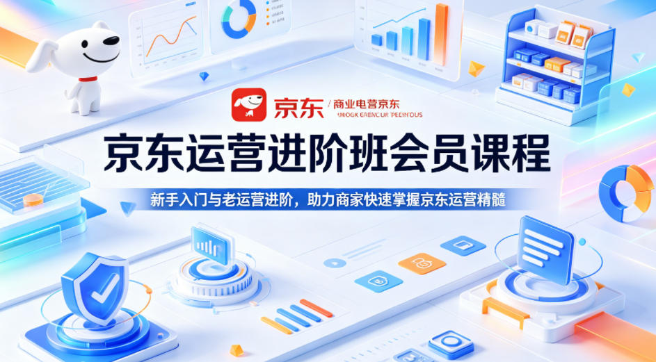 图片[1]-京东运营进阶班会员课程，新手入门与老运营进阶，助力商家快速掌握京东运营精髓——生财有道创业项目网-生财有道