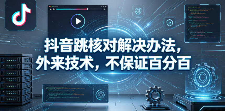 图片[1]-抖音跳核对解决办法，外来技术，不保证百分百——生财有道创业项目网-生财有道