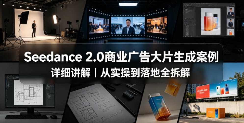 图片[1]-Seedance 2.0商业广告大片生成案例详细讲解｜从实操到落地全拆解——生财有道创业项目网-生财有道