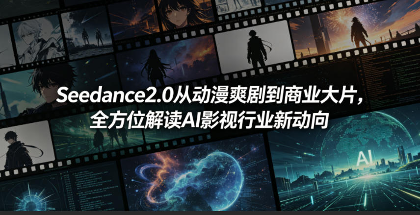 图片[1]-Seedance2.0从动漫爽剧到商业大片，全方位解读AI影视行业新动向——生财有道创业项目网-生财有道