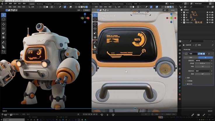 （18586期）AI+Blender三维设计进阶课-第2期：AI辅助创意建模，人物道具动画渲染全流程教学_生财有道创业项目网