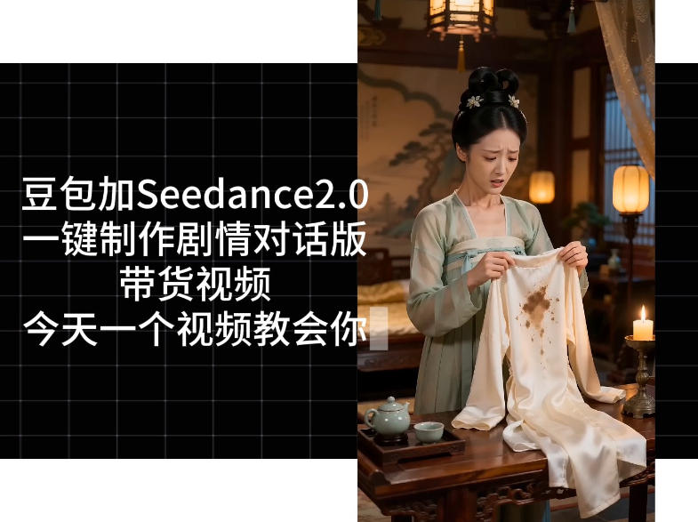 图片[1]-用Coze扣子工作流，我们就能一键制作剧情对话版带货视频，全程无需手动剪辑，从0到1演示搭建过程——生财有道创业项目网-生财有道