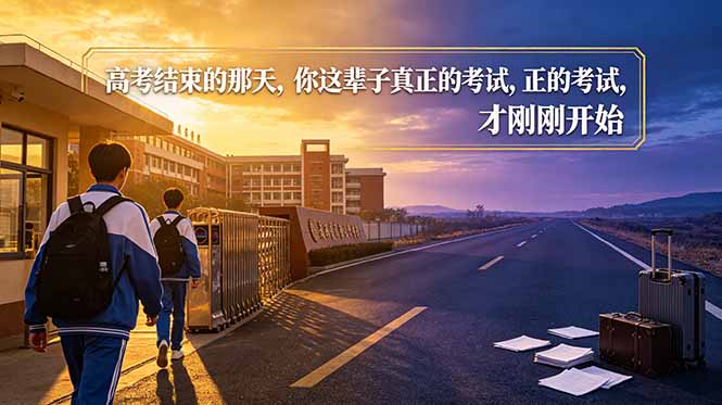 （18968期）付费文章：高考结束的那天，你这辈子真正的考试，才刚刚开始_生财有道创业项目网