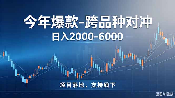 （19143期）跨品种最新对冲震撼首发！日收益2000-6000+，项目绿色长久，安全稳健，合规靠谱，可批量放大_生财有道创业项目网