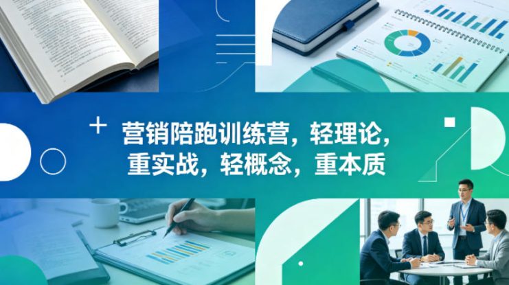 老A营销陪跑训练营，轻理论，重实战，轻概念，重本质（更新2026年6月）——生财有道创业项目网