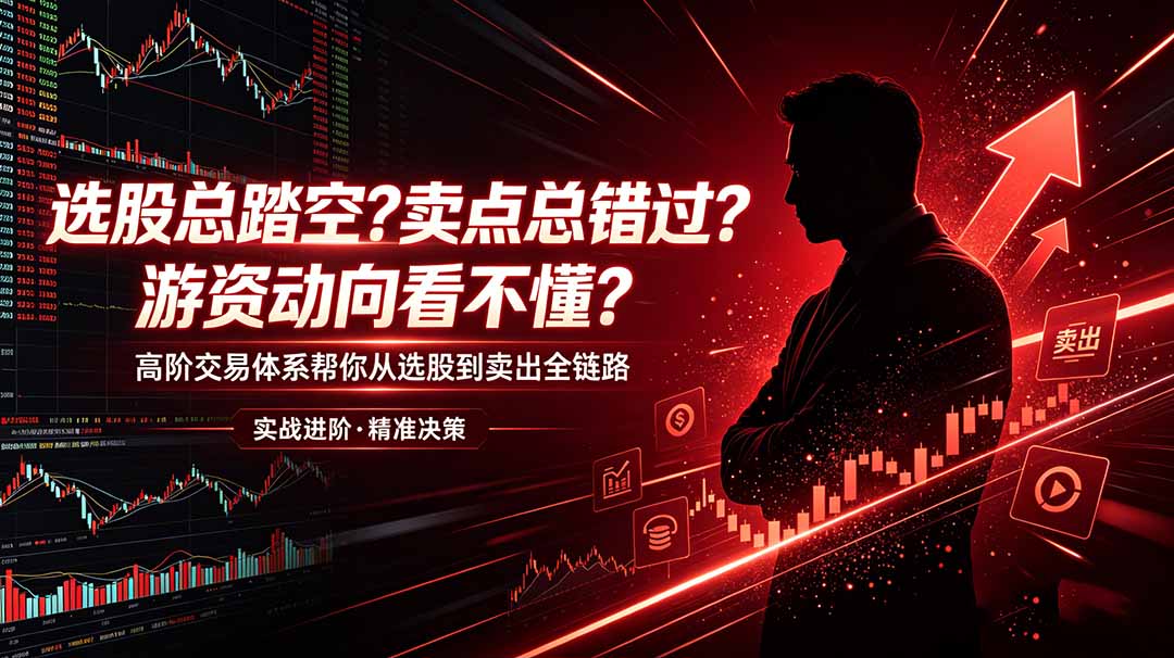 图片[1]-（18937期）选股总踏空？卖点总错过？游资动向看不懂？高阶交易体系帮你从选股到卖出全链路（更新6月）_生财有道创业项目网-生财有道