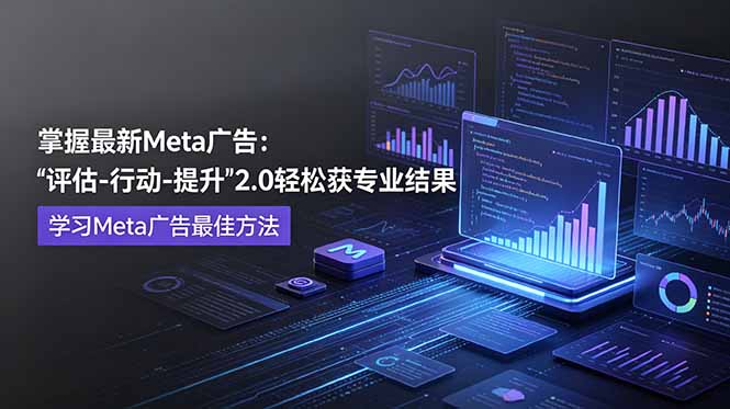 （18972期）掌握最新的Meta广告，通过“评估-行动-提升”2.0版本轻松获得专业级结果。学习目前学习Meta广告的最佳方法_生财有道创业项目网