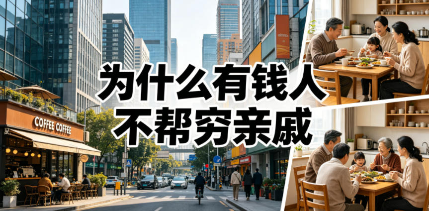 图片[1]-付费文章：为什么有钱人不帮穷亲戚？——生财有道创业项目网-生财有道