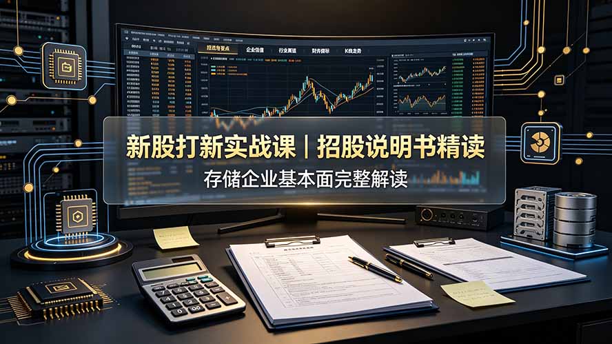 图片[1]-（19255期）付费文章：新股打新实战课｜招股说明书精读，存储企业基本面完整解读_生财有道创业项目网-生财有道
