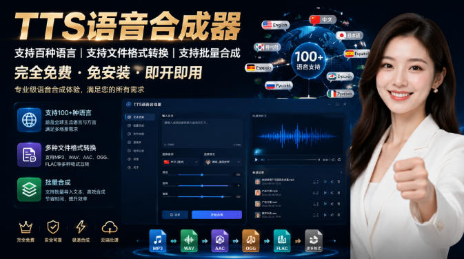 图片[1]-（19374期）最新TTS配音，支持批量，支持文件格式转换，功能超多_生财有道创业项目网-生财有道