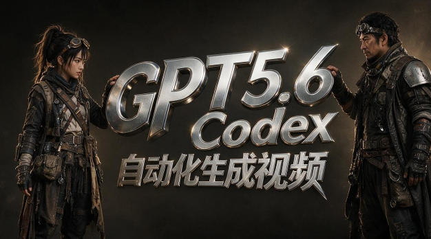 （19393期）GPT5.6+Codex自动化视频生成：提示词设计×角色设定×封面海报×工作流思路，高效产出AI视频_生财有道创业项目网