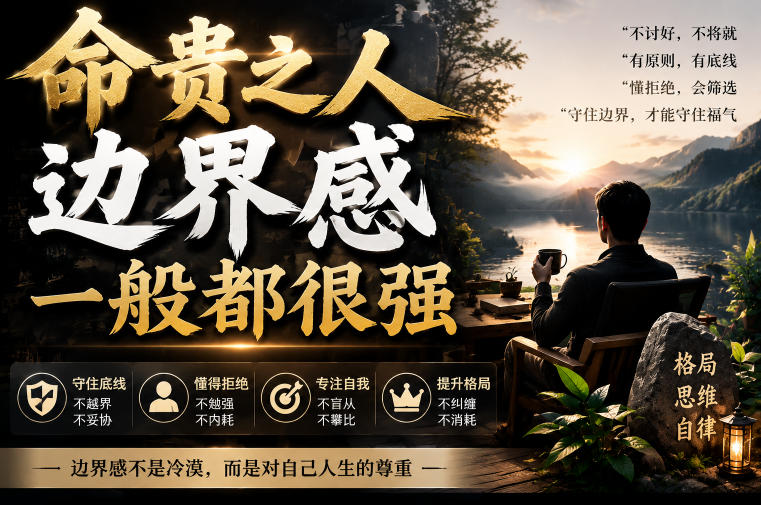 图片[1]-（19588期）付费文章：命贵之人，边界感一般都很强，从五大维度拆解建立强边界的实操方法_生财有道创业项目网-生财有道
