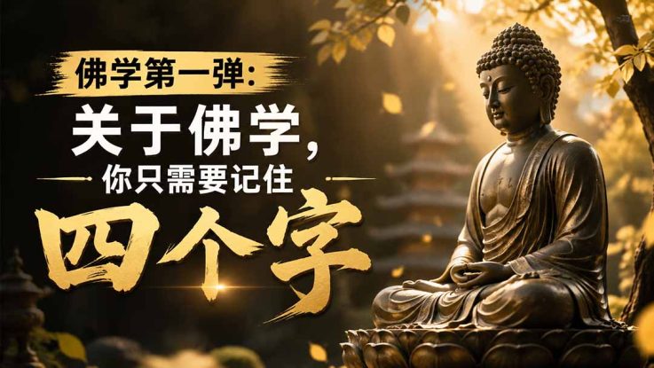 （19728期）付费文章：佛学第一弹:关于佛学，你只需要记住四个字_生财有道创业项目网